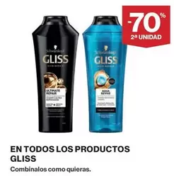 Oferta de Schwarzkopf - En Todos Los Productos Gliss en Hipercor