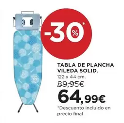 Oferta de Vileda - Tabla De Plancha por 64,99€ en Hipercor