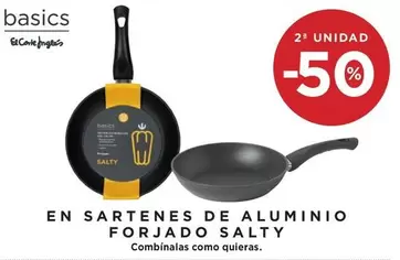 Oferta de El Corte Inglés - En Sartenes De Aluminio Forjado Salty en Hipercor