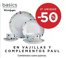 Oferta de En Vajillas Y Complementos Paul en Hipercor