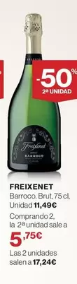 Oferta de Freixenet - Barroco por 11,49€ en Hipercor