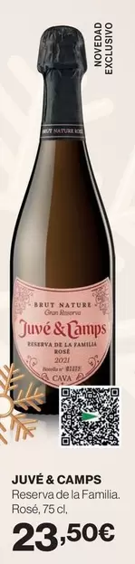 Oferta de Juvé y Camps - Reserva De La Familia por 23,5€ en Hipercor