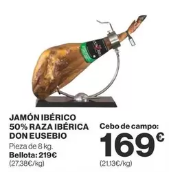 Oferta de Bio - Jamón Ibérico 50% Raza Ibérica por 169€ en Supercor