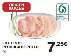 Oferta de Origen - Filetes De Pechuga De Pollo por 7,25€ en Supercor