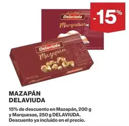 Oferta de Delaviuda - Mazapán en Supercor