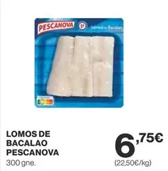 Oferta de Pescanova - Lomos De Bacalao por 6,75€ en Supercor