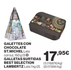 Oferta de Galettes Con Chocolate St.michel O por 17,95€ en Supercor