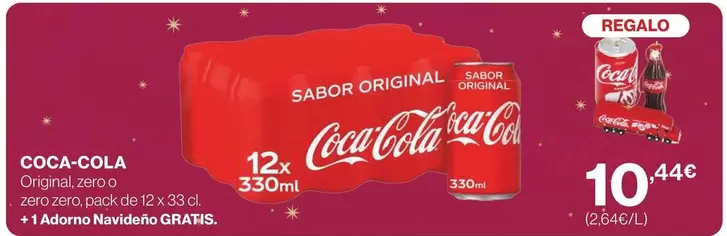 Oferta de Coca-Cola - Original Zero por 10,44€ en Supercor