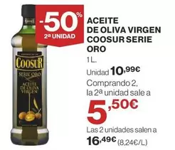 Oferta de Coosur - Aceite De Oliva Virgen Serie Oro por 10,99€ en Supercor