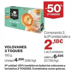 Oferta de 3 toques - 3 Toques por 4,35€ en Supercor