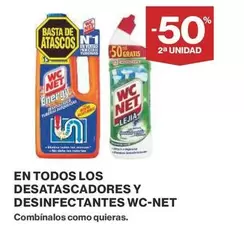 Oferta de WC Net - En Todos Los Desatascadores Y Desinfectantes en Supercor