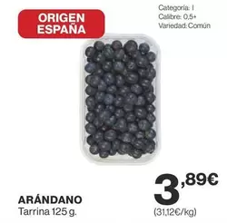 Oferta de Origen - Arándano por 3,89€ en Supercor