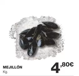 Oferta de Mejillón por 4,8€ en Supercor