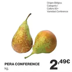 Oferta de Origen - Pera Conference por 2,49€ en Supercor