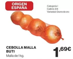 Oferta de Origen - Cebolla Malla por 1,69€ en Supercor