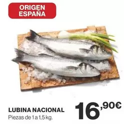 Oferta de Origen - Lubina Nacional por 16,9€ en Supercor