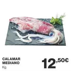 Oferta de Calamar Mediano por 12,5€ en Supercor