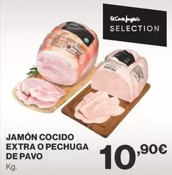 Oferta de Pavo - Jamón Cocido Extra O Pechuga De por 10,9€ en Supercor