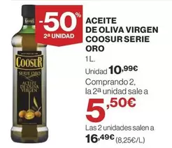 Oferta de Coosur - Aceite De Oliva Virgen Serie Oro por 10,99€ en Supercor