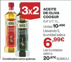 Oferta de Coosur - Aceite De Oliva por 10,49€ en Supercor