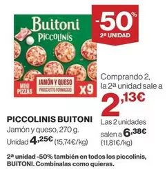 Oferta de Buitoni - Piccolinis por 4,25€ en Supercor Exprés