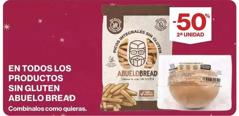 Oferta de En Todos Los Productos Sin Gluten Abuelo Bread en Supercor Exprés