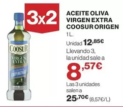 Oferta de Coosur - Aceite Oliva Virgen Extra por 12,85€ en Supercor Exprés