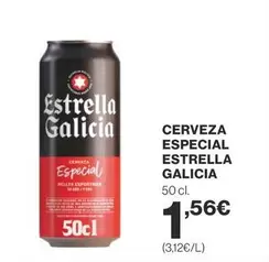 Oferta de Estrella Galicia - Cerveza Especial por 1,56€ en Supercor Exprés