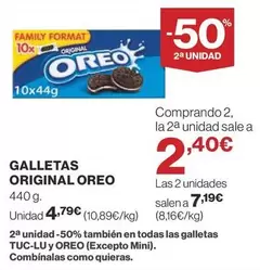 Oferta de Oreo - Galletas Original por 4,79€ en Supercor Exprés