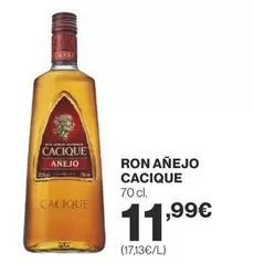 Oferta de Cacique - Ron Añejo por 11,99€ en Supercor Exprés