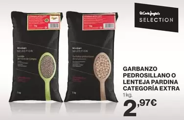 Oferta de Garbanzo Pedrosillano O Lenteja Pardina Categoría Extra por 2,97€ en Supercor Exprés