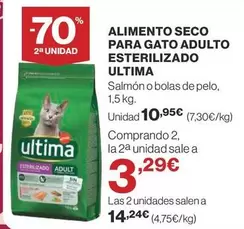 Oferta de Affinity - Alimento Seco Para Gato Adulto Esterilizado Ultima por 10,95€ en Supercor Exprés