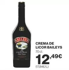 Oferta de Baileys - Crema De Licor por 12,49€ en Supercor Exprés