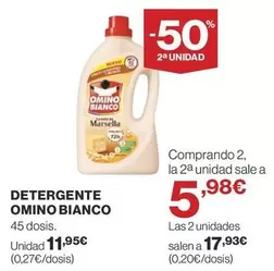 Oferta de Omino Bianco - Detergente por 11,95€ en Supercor Exprés