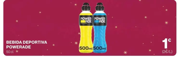 Oferta de Powerade - bebida isotónica en Supercor Exprés