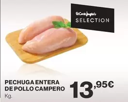 Oferta de Pechuga Entera De Pollo Campero por 13,95€ en Supercor Exprés