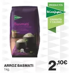 Oferta de Arroz Basmati por 2,1€ en Supercor Exprés