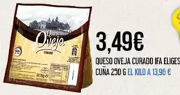 Oferta de Eliges - Queso Oveja Curado por 3,49€ en Claudio