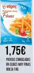 Oferta de Ifa Eliges - Patatas Congeladas Finas por 1,75€ en Claudio