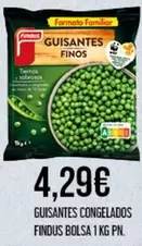 Oferta de Findus - Guisantes Congelados por 4,29€ en Claudio