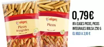 Oferta de Eliges - Ifa Eliges Picos, Picos Integrales por 0,79€ en Claudio