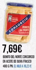 Oferta de Consorcio - Bonito Del Norte En Aceite De Oliva por 7,69€ en Claudio