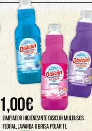 Oferta de Disiclin - Limpiador Higienizante Multiusos Floral por 1€ en Claudio