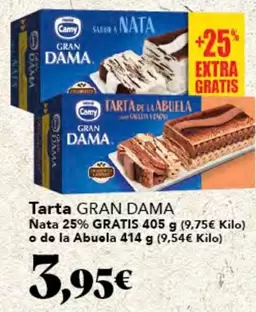 Oferta de Camy - Tarta por 3,95€ en Gadis