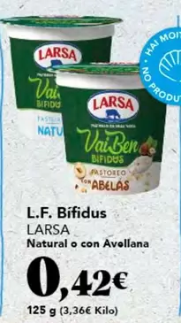 Oferta de Larsa - L.f. Bifidus por 0,42€ en Gadis