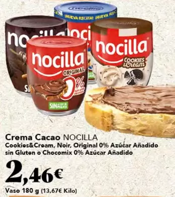 Oferta de Nocilla - Crema Cacao por 2,46€ en Gadis