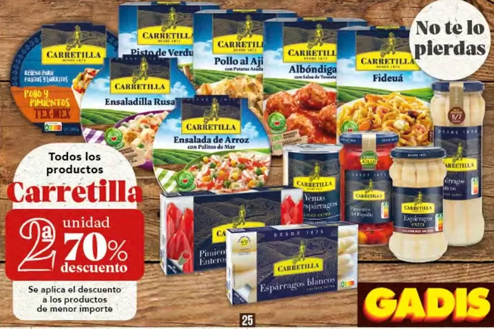 Oferta de Carretilla - Todos Los Productos en Gadis