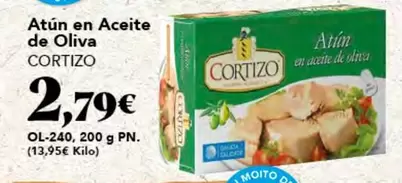 Oferta de Cortizo - Atun En Aceite De Oliva por 2,79€ en Gadis