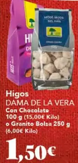 Oferta de BH - Higos Con Chocolate por 1,5€ en Gadis