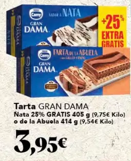 Oferta de Camy - Tarta por 3,95€ en Gadis